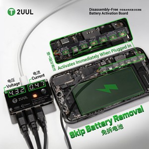 2UUL BT05 Carte d'activation <span class=keywords><strong>de</strong></span> batterie sans démontage pour réparation et test <span class=keywords><strong>de</strong></span> charge rapide iPhone <span class=keywords><strong>Samsung</strong></span> - Product Image 3