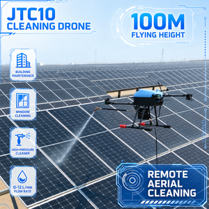 โดรนทำความสะอาดด้วยน้ำแรงดันสูง JTC10 สำหรับล้างอาคารเชิงพาณิชย์ - Product Image 1