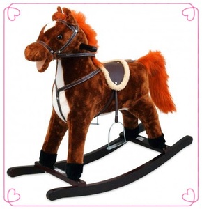 <span class=keywords><strong>Cheval</strong></span> <span class=keywords><strong>à</strong></span> <span class=keywords><strong>bascule</strong></span> pour enfants FL090-S-W, <span class=keywords><strong>cheval</strong></span> <span class=keywords><strong>à</strong></span> <span class=keywords><strong>bascule</strong></span> en bois pour enfants avec roues - Product Image 3