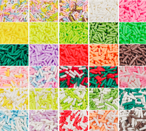 Mini thiết kế hiện đại Dải men Gạch Mosaic Thủy Tinh Màu tinh khiết <span class=keywords><strong>DIY</strong></span> Thủ công mỹ nghệ cho phòng sàn gỗ các tính năng thiết kế đồ họa giải pháp - Product Image 2