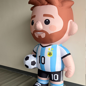 Vendita Diretta di Fabbrica Modello Gonfiabile di Messi Personalizzabile con Logo per Decorazione di Nightclub e Bar <span class=keywords><strong>Mascotte</strong></span> Personalizzata - Product Image 3