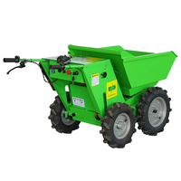 Batterie Mini dumper zum Verkauf Elektrische Allrad Mini Dumper Beton Power Barrow Buggys Garden Wheel Barrow