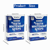 Tiras Blanqueadoras de Dientes de Moda, Parches Secos para Blanquear Dientes y Eliminar Manchas Amarillas, Blanqueamiento Dental en Casa, Fábrica OEM