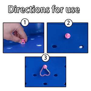 Accessoires de crochets pour sacs Bogg et sacs fourre-tout Simply Southern, porte-clés mignon avec mousqueton pour sacs Bogg - Product Image 2