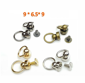 Téléphone Shell Rivets Bouton Goujon Vis Clou <span class=keywords><strong>Rivet</strong></span> Vis Retour Ceinture En Cuir pour Coudre <span class=keywords><strong>À</strong></span> La Main DIY Accessoires Matériel - Product Image 3
