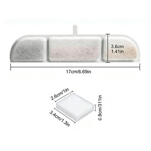 Filtres de remplacement Premium Banabapet pour fontaine à <span class=keywords><strong>eau</strong></span> pour animaux de compagnie, système de filtration quadruple personnalisé, charbon actif, échange d'ions - Product Image 3