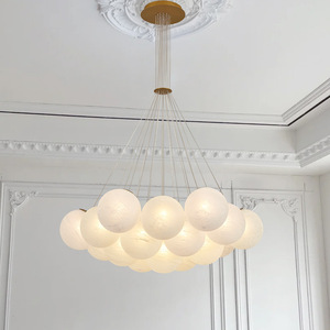 BGST lumière moderne luxe créatif planète lampe bulle boule lustre lampe en verre nordique moderne Designers verre suspension - Product Image 1