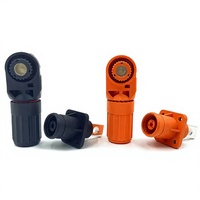 Borne de raccordement femelle étanche à âme en cuivre robuste 200A 1500V IP67 DIN pour système d'alimentation de batterie au lithium automobile