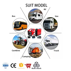 Chauffage de cabine de camion 24V de haute qualité 12V chauffages de stationnement à Air Diesel pour camping-Car et camping-Car