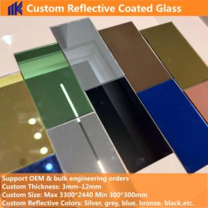 Vidrio Reflectante <span class=keywords><strong>de</strong></span> Color Azul Oscuro Europeo, Bronce, Negro, Azul, Verde Oscuro, <span class=keywords><strong>de</strong></span> 5 mm, 5.5 mm, 6 mm, <span class=keywords><strong>Precio</strong></span> por Metro Cuadrado para Ventanas - Product Image 3