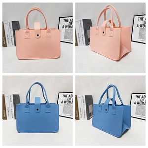 ODM OEM Elegante Hochwertige Wollfilz-Tragetasche mit Individuellem Logo Langlebiges Design Filz-Einkaufstasche Modisches Design - Product Image 4