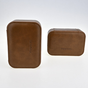 เคสหูฟังหนัง TINHEI สำหรับใส่หูฟังแบบเสียบในหู ป้องกันการสูญหาย บรรจุภัณฑ์ของขวัญ พร้อมโลโก้สั่งทำ - Product Image 3