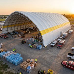 Structure de hangar en tissu <span class=keywords><strong>pour</strong></span> stockage, alternative économique aux abris à poteaux, abri <span class=keywords><strong>pour</strong></span> foin agricole couvert, ventilation ronde, acier galvanisé robuste - Product Image 6