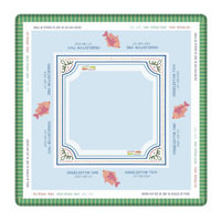 Tapis de Mahjong Américain en Gros avec Motif Floral Mandala Rose Vibrant, Tapis de Jeu Antidérapant en Caoutchouc pour Joueurs de NMJL
