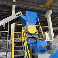 Línea de Lavado de Película Plástica de Alta Capacidad para LDPE, LLDPE y Película Agrícola, Solución Completa de Reciclaje y Lavado de Película Plástica