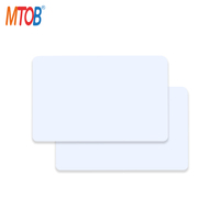 Tarjeta imprimible Fast Ship IC White RFID 13,56 MHz Tarjeta blanca White Classic MIFARE 1K Tarjeta RFID