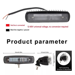Barras de Luces LED Rojas y Azules para Camiones de Almacén, Indicador de Zona de Riesgo para Montacargas, Luz de Advertencia de Seguridad, Impermeable IP67/IP68 - Product Image 2
