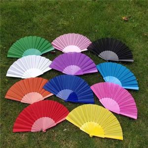 Abanicos de Mano Plegables de Plástico de 23 cm, Personalizados y de Colores, para Mujeres y Festivales, Estilo Romántico, Modelo PS, Accesorio de Juguete - Product Image 6