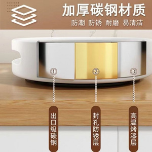 <b>Rotating</b> kitchen <b>spice</b> <b>rack</b>, multi-functional countertop storage <b>rack</b> for condiments, oil, salt, soy sauce, vinegar, and jars. - Product Image 3