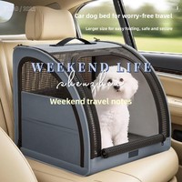 Nouveau Nid d'été universel quatre saisons pour animaux de compagnie, détachable, lavable, en tissu Oxford imperméable, capacité 15 kg, pour extérieur et voiture, modèle arqué