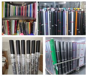 Vinilo Adhesivo para Automóviles Negro Brillante de 1.52*17M, Tecnología Antiarañazos con Liberación de Aire, Películas Elásticas para Cambio de Color de Automóviles - Product Image 6