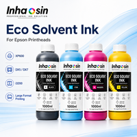 Encre éco-solvant compatible Mimaki 1L CMYK pour impression numérique sur vinyle, signalétique graphique et publicité grand format