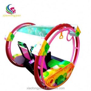 Voiture Rotative Authentique pour Enfants, Design Automobile, 2 Places, en Plastique, pour l'Extérieur – Modèle Happy Car, Vente Flash - Product Image 1