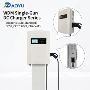 Chargeur mural rapide DC Premium 40 kW CCS1 CCS2 CHAdeMO GBT OCPP 1.6J avec application pour hôtels, complexes hôteliers et parkings d'attractions touristiques - Product Image 5