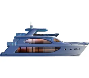 22M Riviercruiseschip Superjacht Luxe Boot Kajuitboot