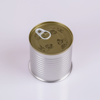Boîtes de conserve rondes de qualité alimentaire, boîtes métalliques pour sardines, poisson, pâte de tomate, haricots