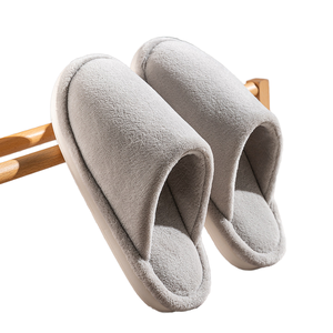 Nouveauté 2024 : Chaussures montantes en lin avec semelle EVA et PVC, doublure chaude en peluche, pour homme et femme, idéales pour l'intérieur en automne, tendance mode - Product Image 1