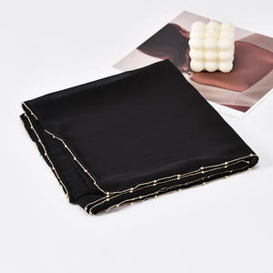 Foulard long islamique de printemps <span class=keywords><strong>voile</strong></span> musulman en mousseline de soie Hijab papillon décoration châles malais mode Tudung Bawal - Product Image 4