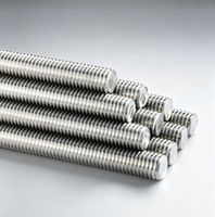 Stainless Steel Metric Hex Flange Insert Nut Class 4 Threaded Plain Coarse Rod Secure Healthcare Equipment Assembly