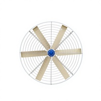 Ventilateur axial électrique en fibre de verre pour usine, grand système de ventilation et de refroidissement industriel mural