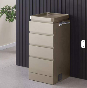 Meubles de salon de coiffure Sober 2026, stations de salon de coiffure, armoire d'usine avec tiroir pour la coupe de cheveux, armoire de barbier - Product Image 4