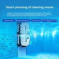 Robot de piscine automatique - Nettoyeur de piscine L207 Navigation intelligente Forte aspiration