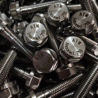 Prix usine chinois DIN 933 931 Inconel 625 718 600 601 825 Hastelloy C276 Incoloy800 boulon hexagonal en alliage de nickel