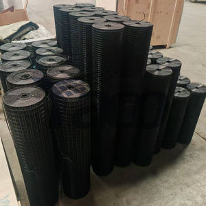 Malla de Alambre Soldada Recubierta de Vinilo Negro, Tamaño 1 Pulgada, Rollos de 2 pies x 100 pies - Product Image 4