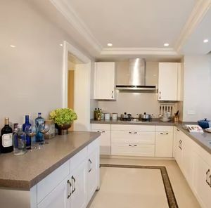 Meubles de cuisine modernes de luxe en bois stratifié mélamine - Product Image 3