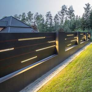 स्वचालित ड्राइववे प्रवेश द्वार स्लाइडिंग गेट स्लाइडिंग गेट डिजाइन साइड एल्यूमीनियम गेट डिजाइन - Product Image 3