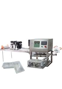 เครื่องซีลกล่องพลาสติกแบบกำหนดเองได้สำหรับอาหารปรุงสุก เช่น คอเป็ด พร้อมเครื่องพิมพ์วันที่แบบอิงค์เจ็ท - Product Image 2