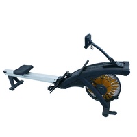 Máquina de remo de aire para gimnasio comercial, equipo de cardio de alta calidad, máquina de remo de aire ligera personalizada de una sola remada