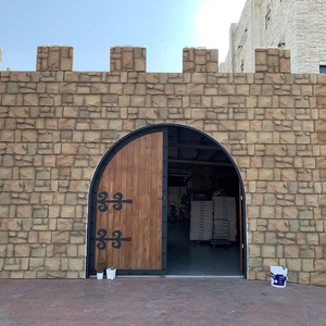 Design moderno pietra naturale rivestimento della parete esterna di quarzo artificiale muro di contenimento pannelli in pietra per decorazione esterna vendita - Product Image 5