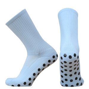 Calze da Calcio Antiscivolo <span class=keywords><strong>con</strong></span> Cuscinetti in Silicone, Calze Sportive ad Alta Compressione per Allenamento Calcistico - Product Image 3