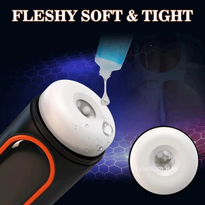 Jouet sexuel masculin, vibromasseur automatique <span class=keywords><strong>de</strong></span> poche, masturbateur à succion, coupe vaginale pour hommes, fellation, jouets sexuels pour adultes - Product Image 3