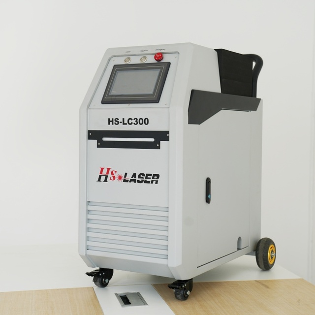 HS 2025 Small Pulse Laser Cleaning Machine for Aluminum