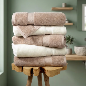Toalla Turca de Lujo Premium, Blanca, 100% Algodón Turco, Ecológica, Tejida, para Uso Doméstico, Cómoda para la Ducha, Toalla de Hotel - Product Image 3