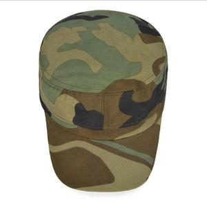 Plain Camouflage Flat Cap adulto Camo Hat Top Cap Stock OK per scegliere e mescolare - Product Image 3