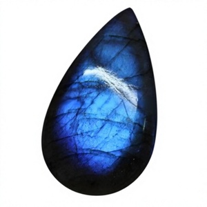 Piedras Preciosas Sueltas de Labradorita Azul Natural, Corte Pera, Certificadas por Terceros, Lote al por Mayor de Gopika Exports para la Fabricación de Joyas - Product Image 1