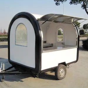 Ubwant Hot Verkoop Goedkope Mini Mobiele Food Truck Aanhangwagen Mobiele Keuken 4 Wielen Food Truck Met Volledige Keuken